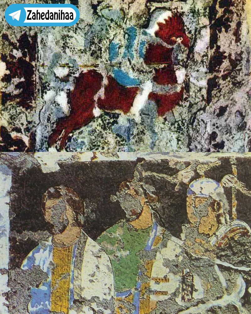 نقاشی های دیواری کوه خواجه