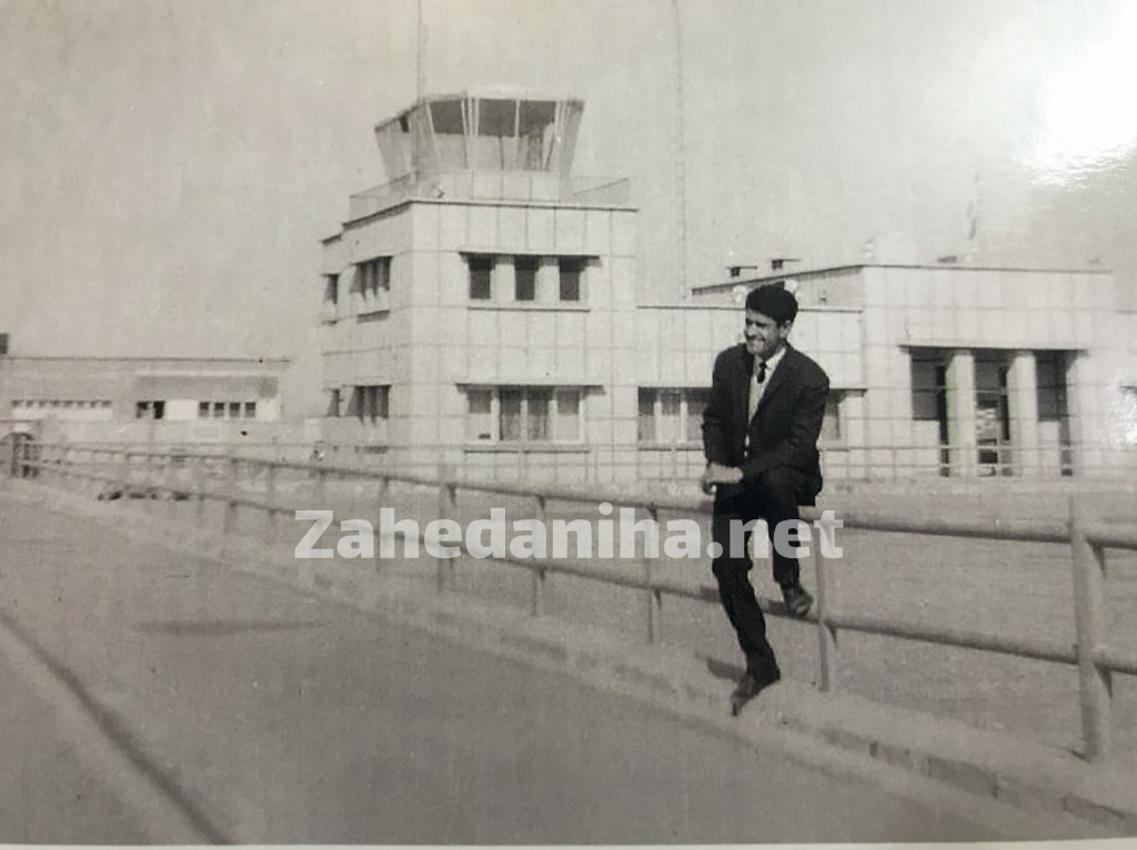 عکس قدیمی از فرودگاه زاهدان