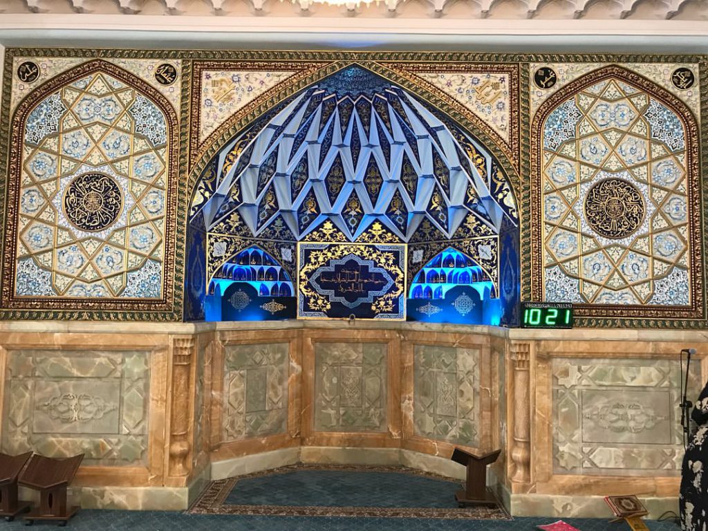 عکس محراب مسجد مکی زاهدان